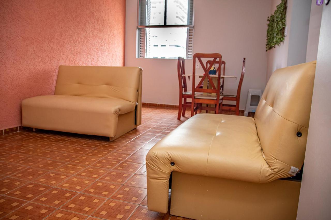 Апартаменты Apartamento A 80M Da Praia Do Forte - Praia Grande Прая-Гранди Экстерьер фото