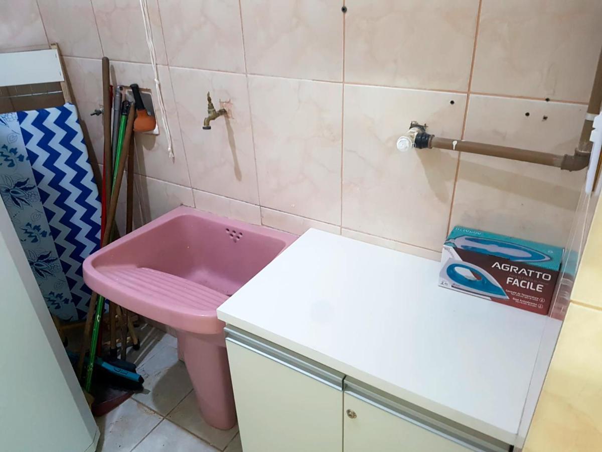 Апартаменты Apartamento A 80M Da Praia Do Forte - Praia Grande Прая-Гранди Экстерьер фото